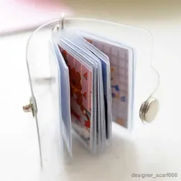 Клайки Lanyards Новый 1/2-дюймовый держатель карманы Pockets Photo Transparent Diy Mini Photo Album Portable Сертификат