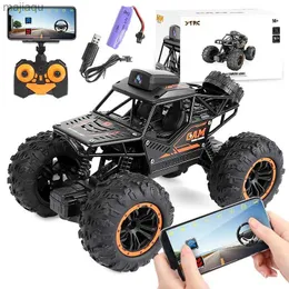 Electric/RC Car Car Car Remote Stunt 1 18 2.4G TUV Wireless Control Climbing Toy with High Definition 720p WiFi FPV Cameral2404