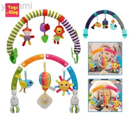 Mobiles# Baby Toys Crib Hanging Rattles Car Seat Educational Toy 0 12M Soft Mobiles Stroller Crib Pram Hanging Dolls Babies Newborn Gift d240426
