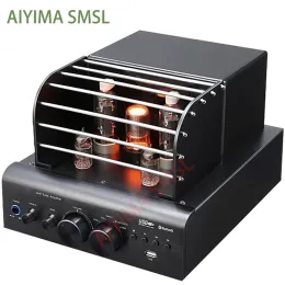 Amplificatore Aiyima SMSL USB senza perdita di bluetooth Hifi WY2P 6P13P 6N1 Amplificatore a tubo vuoto 100w 2,0 canale 5200 1943 Amplificatore digitale