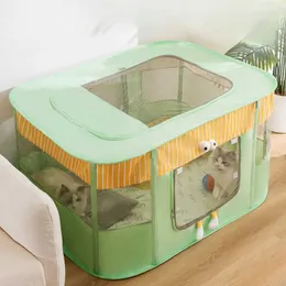 Crates de transportadoras de gatos Casas da primavera e verão gatos especiais de gatos grávidas entrega tendas esperando por Doghouse 240426