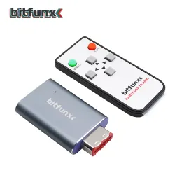 アクセサリBitfunx HDMICAPTIBLE LINEダブラーアダプターアダプターデジタル任天堂GameCubeNGC用HDMI GC2HDMI