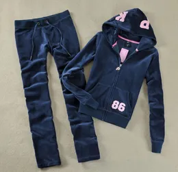 سراويل نسائية من قطعتين y2k velvet tracksuit women letter patch velor up udie و pant sets sportwear intage training