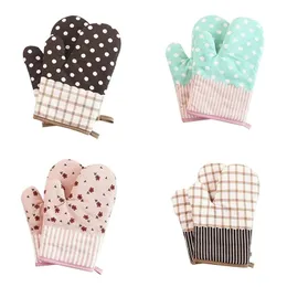 1Pcs Hot Oven Mitts Baking Anti-Hot Gloves Pad Oven Microwave Insulation Mat Baking Kitchen Tools