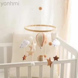 Mobils# Wooden Rattles Toys Baby Crib Mobile Bed Bell Feel Felf Follon Calco Music Bed Bed Balking Toys Crib Bracket Gifts D240426