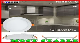 3W 4W 6W 9W Marka LED Panel Light3inch 4inch 5inch LED Panel Işık Downlighom Sızdırım Oturma Odası LED Panel DownLight4133119