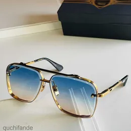 Moda Óculos de sol ditários de moda Top Top original Mach Six DTS121 para homens de alta qualidade de alta qualidade Classe de alta qualidade Eyewear com logotipo original