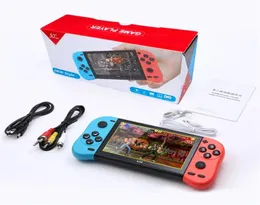 X50 Handheld Portable Console 51 -calowy ekran x19 Pro x7 x12 Plus gra Player 8 GB Storage Classic Retro Gaming dla FC NES MD9286056