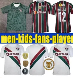 2024 2025 DOMOWANE DALE FLUMINENSE SOCCER Jerseys FC 24 25 Marcelo Nino Felipe Melo G.cano Arias Franca John Kennedy Home Away Fan gracza piłkarskiego