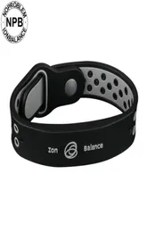 Saúde Benifits Ion Balance Power Power Silicone Sports Cheker Tourmaline germânio pulseira Bracelet7538972