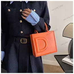 Górna rękojeść kwadratowa torebka luksusowy projektant jeden shoudler torba damska męska skórzana sprzęgło krzyżowe torby na korpus TOTE Portfel