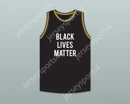 CUSTOM NAY Name Mens Youth/Kids GEORGE FLOYD 46 BLACK LIVES MATTER BASKETBALL JERSEY TOP Stitched S-6XL