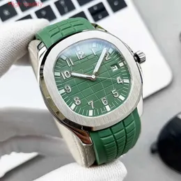 Guarda Wristwatch Watchmens Business meccanico maschile orologi da polso automatico in gomma impermeabile di alta qualità 5164 Aquanaut Mechanical Transparent