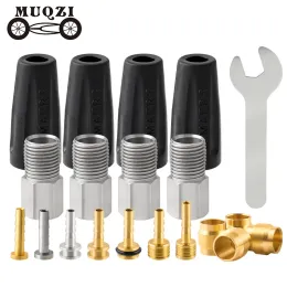 Peças Muqzi MTB Bike Oil agulha de oliva Terno da cabeça BH90 BH59 Tubing de tubo de tubo hidráulico Mangueira Pressionando Acessórios de freio T Acessórios para freio