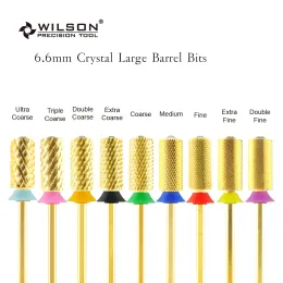 BITS WILSON 6,6 mm Crystal Grande barilotto BITS TUNGSEN CARBURO PER PROPRIO BIT ELETTRICA ELETTRICA Accessorio