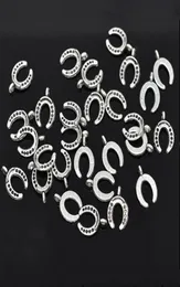 Hela 100 Silver Tone Horseshoe Charms Pendants 15x11mm N1455 Nya smycken Making DIY 7645299