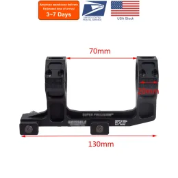 アクセサリー戦術ライフルスコープカンチレバーガンM4 M16 AR15ライフルオプティックスコープマウントリング30mm QD 20mmウィーバーピカティニーレール用