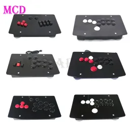 Oyuncular 2022 En Yeni DIY Denetleyici Tam Düğmesi Arcade Fighting Stick oyunu Hitbox Style Serisi Joystick PC USB