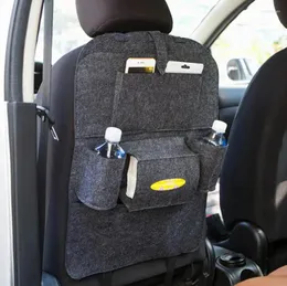 Storage Bags Universal Car Seat Bag Organizer Auto Multi-Pocket Back Drinks/Tissue/Umbrella Container Holder Backseat M34C