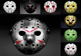 가장 무도회 파티 마스크 Jason Voorhees Mask 금요일 13 번째 공포 영화 하키 마스크 무서운 할로윈 의상 코스프레 플라스틱 FY29314810913