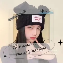 2024 Beanie/Skull Caps Kpop Street Children Hyunjin Hendery 같은 Beanies Wayv Leeknew 니트 고양이 귀 모자 패션 귀여운 Loverboy 캐주얼 헤드웨어 356