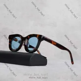 نظارة شمسية Rhude الأزياء الفاخرة الأزياء الشمسية Thierry LASRY 101 مصمم العلامة التجارية نظارة شمسية للرجال على طراز الهيب هوب نظارات الشمس JOHYBDZT 7607