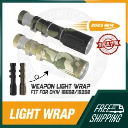 Accessories SPECPRECISION Tactical Ligth Wrap For OKW 18650 18350 Flashlight Only Sticker