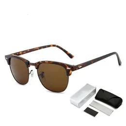 Designer di occhiali da sole di lusso Ray BAA Brand Top per lenti da donna e lenti da uomo vietate per gli occhiali da sole per maschio Gafas de Sol Mujer 3016 V90E T4Y3 con scatola originale