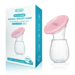 母乳博士Isla Baby Feeding Manual Manual Pump Companion Breast Collector自動キャリブレーション母乳ミルクシリコンポンプBisphenol A 240424