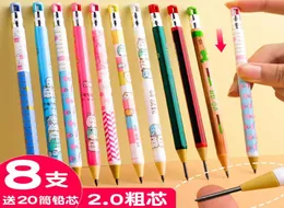 Kulspetspennor mekanisk penna 20mm för flickor pojkar barn söt skrivning ritning kontinuerligt kawaii brevpapper skola 2022 suppli9653039