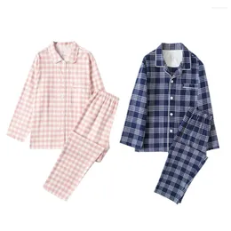 Pijama de flanela para dormir feminino não impressa o serviço doméstico de bons produtos sem costuras laterais.