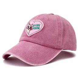 Bollmössor 2023 Ny söta kvinnors djurbaseballmössa Snapback Hat Casquette Femme justerbara vintage pappa hattar för kvinnor Gorras Para Mujer J240425