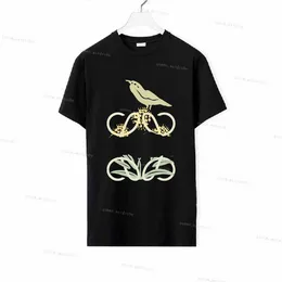 Erkek tişörtler loewve giysi adam loeweve t shirt 1 1 t gömlek tasarımcısı moda orijinal kalite yüksek yeni ön harf saf pamuk doğru kısa kollu tshirt 3d tshirt