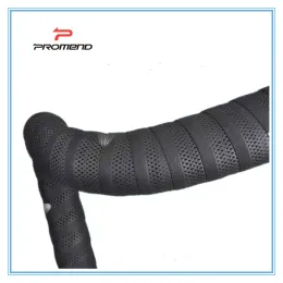 Tillbehör Ny cykeltejp Kolfiberväg Mtb Cykelstyrning Tejp Cycling Mesh Nonslip Waterproof Bartape Soft Eva Sponge Leather Belt