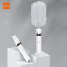 Control Xiaomi Youpin Household Electric Feather Duster Handheld Retractable Dust Brush Computer Car Dust Collector USB Charging