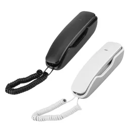 Acessórios Mini Telefone Home Linear Linha Phone Montada Telefone Desktop Corded Telefone fixo para o escritório de escritório em casa Mini Phone