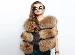 Новое прибытие Женщина Gilet Fashion Women Fauxe Fur Vest Faux Eckcoon Dog Fur Short Vests Coat женский жилет PC1477672273
