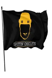 Spittin Chiclet Flags Dekoration Banner 3 x 5ft Außenhochqualität mit zwei Messing -Teilen1762225