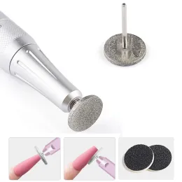Bitar Diamond Metal Drill Bits Pedicure Disc Bit For Dead Skin Callus Electric Foot File Callus Remover 20mm Shaft For Nail Salon