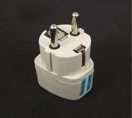 700 PCSLOT AC Power Socket Plug Adaptador Ukusau till EU Plug -adapter Universal Euro Travel Adaptador Converter Electrical Plug8942601