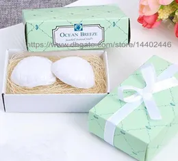 100Sets Scented Soap Sea Shell Form Dream Seashell Wedding Bridal Party Gift Mini Scented Bath Ocean Breeze Scent3987591