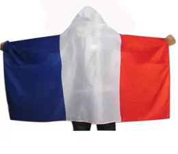 France Flag Cape 09x15m Impressão de poliéster Novo Bandeira da bandeira do corpo nacional francês 90x150cm para a festa esportiva em casa 3054719