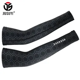 Buz ipek spor kolu kolları UV koruma yüksek elastik açık balıkçılık sürüş basketbol bisiklet çalışma kol manşetleri kapak 240417