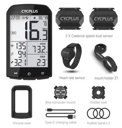 CYCPLUS M1 Bike Accessories GPS Bicycle Computer Cycling Speedometer BLE 50 ANT Cycle Ciclismo Kilometer Counter for 240416