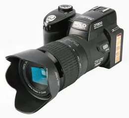 Câmeras digitais 24x Câmera DSLR Profissional DSLR para POGRAÇÃO AutoFocus 33MP Três lentes 1080p HD Vídeo Camecorder Outdoo 721 1080p