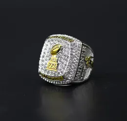 (Storlek: 9-13) 2019-2020 Fantasy Football Ship Ring med trälåda Fan Present Partihandel Drop Shipping5564632