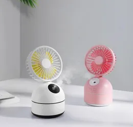 2000MAH Portable Water Mist Van Fan Fan Electric USB USB ricaricabile ricaricabile mini regalo ventilatore Reghite per fan di Personal Fes Party 299444146