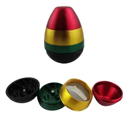 Smoking Tumbler grinder Aluminum alloy 4 layers 58mm herb Overlapping color tobacco grinders smoke accessories