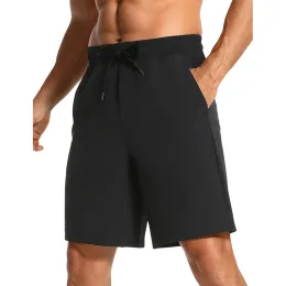 Shorts shorts de treino sem revestimento masculino ginásio esportivo de corrida rápida curto com bolsos calças de corredor treinando use roupas casuais