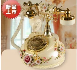 Accessories JSD12 Europe Home phone landline antique Rotation dial number telephones